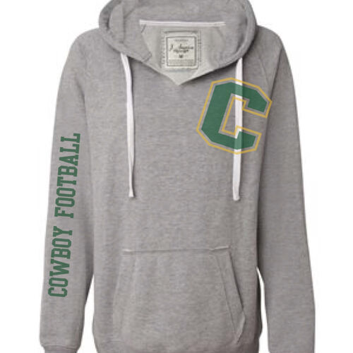 Canyon Football V Hoodie - Unisex Thumbnail